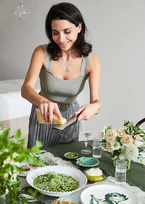 Rey Vakili's Risotto Verde With Peas, Spinach, and Parsley