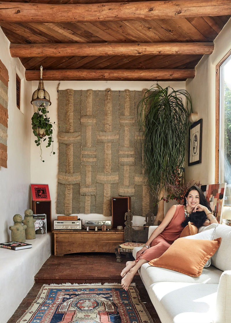 Inside Textile Artist Rhiannon Griego's Rustic Home in New Mexico