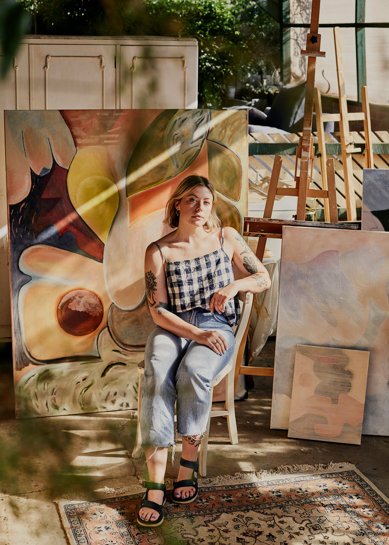 Artist Kayleigh Heydon Shows Us Around Her '70s-Inspired Brunswick Home