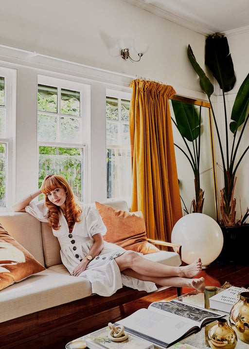 Step Inside Illustrator Kelly Thompson's Vintage-Filled Home