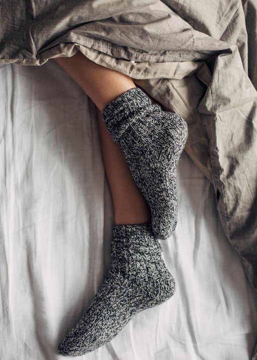 Does wearing socks to bed help you sleep?