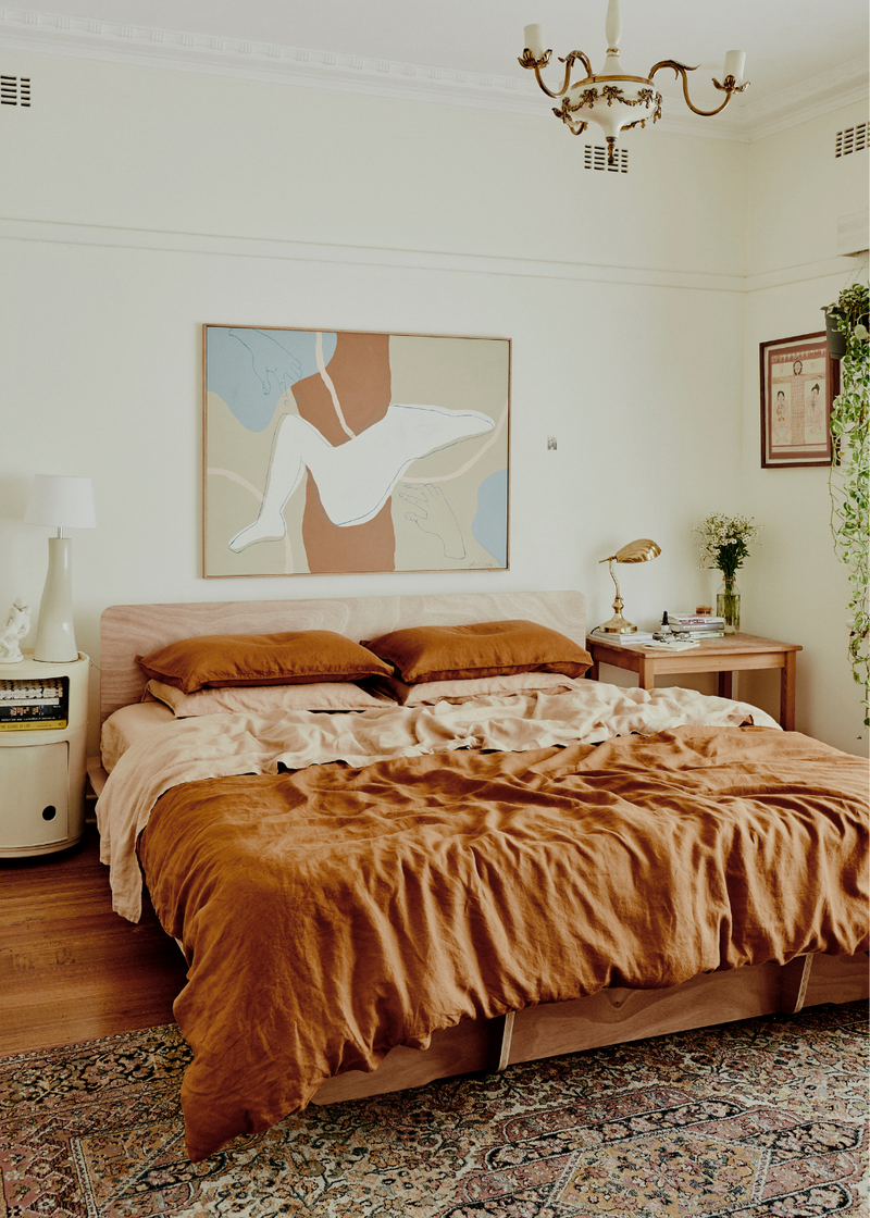 Rust and Terracotta Bed Linen