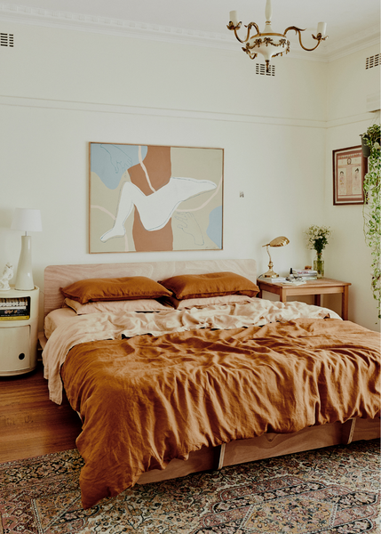 15 Incredible Bedrooms Featuring Our Rust and Terracotta Linens