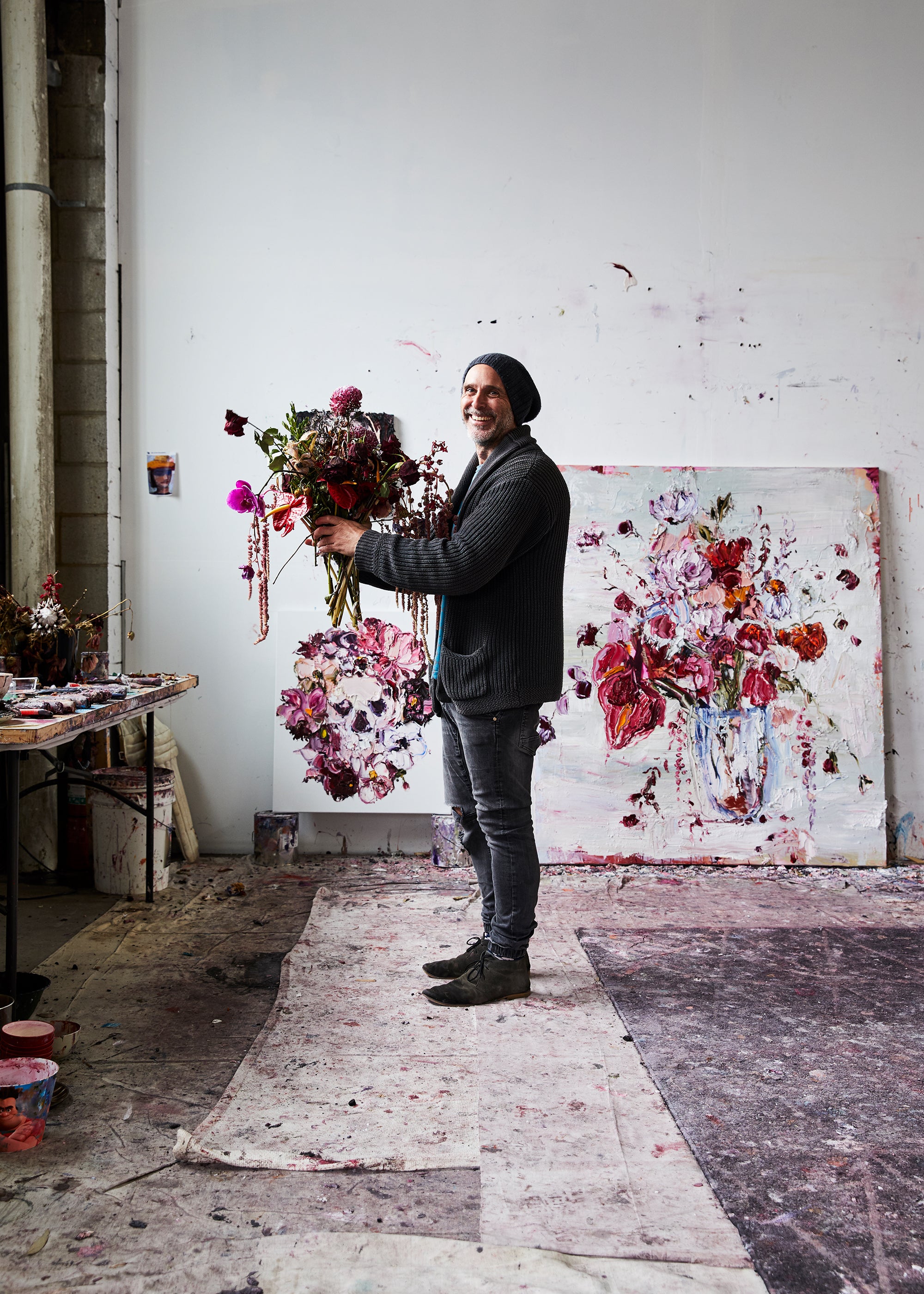 Inside Artist Craig Waddell's Annandale Home And Studio – Bed Threads