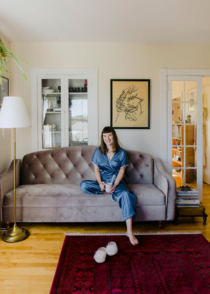 Tour Ceramicist Aimee McLaughlin's Retro-Styled Portland Apartment