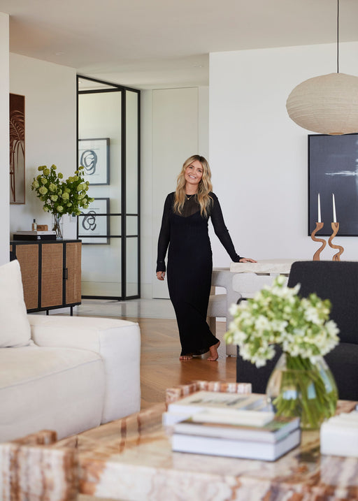 Inside DISSH Director Lucy Henry-Hicks’ Monochromatic Gold Coast Home