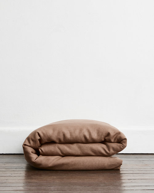 Portobello 100% French Flax Linen Duvet Cover
