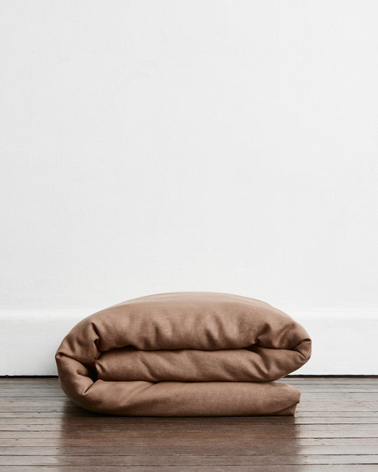 Portobello 100% French Flax Linen Duvet Cover