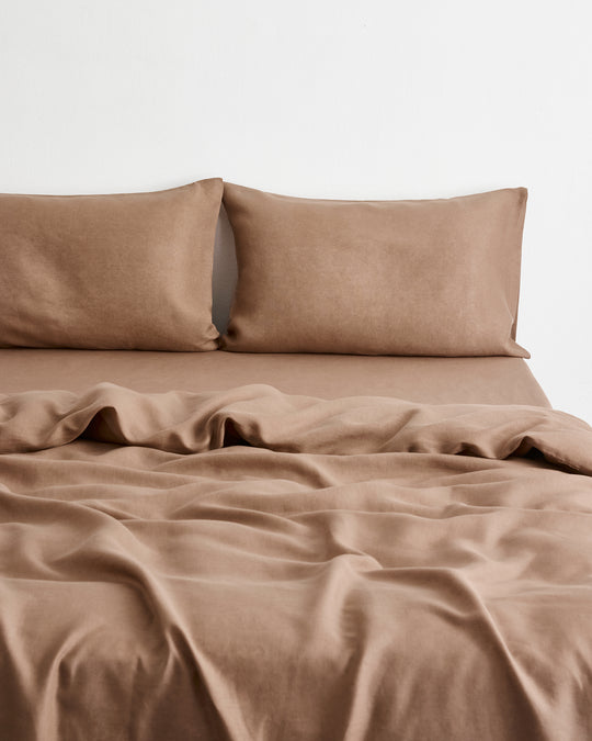 Portobello 100% French Flax Linen Bedding Set