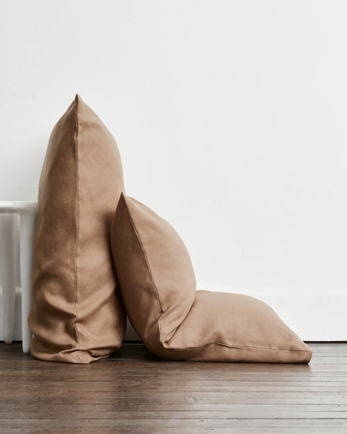 Portobello 100% French Flax Linen Pillowcases (Set of Two)