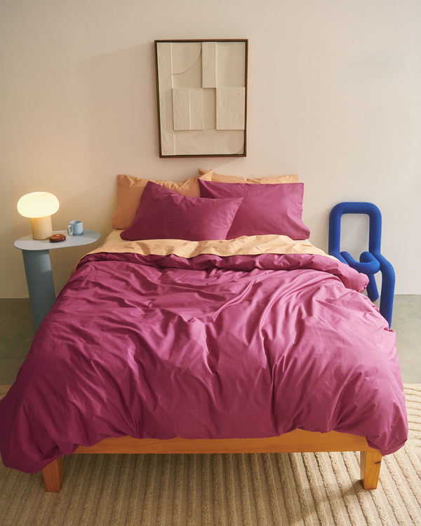 Berry, Butterscotch & Vanilla 100% Organic Cotton Bedding Bundle