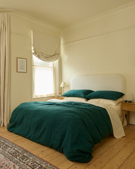 Crème 100% French Flax Linen Sheet Set