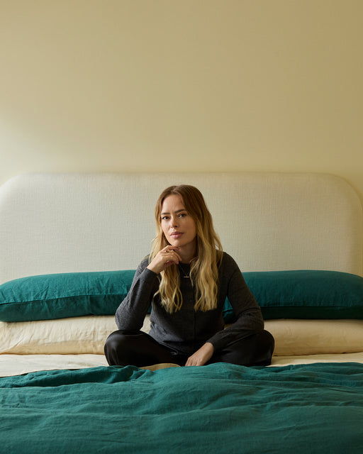 Forest 100% French Flax Linen Bedding Set