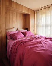 Berry, Bubblegum & Oyster 100% Organic Cotton Bedding Bundle - view