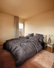 Graphite 100% Organic Cotton Bedding Set - view