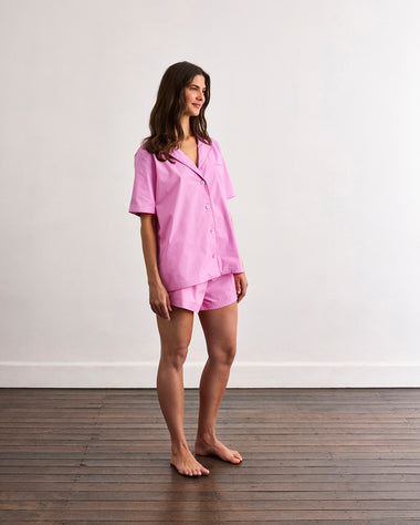 Bubblegum & Berry Piped Shorts