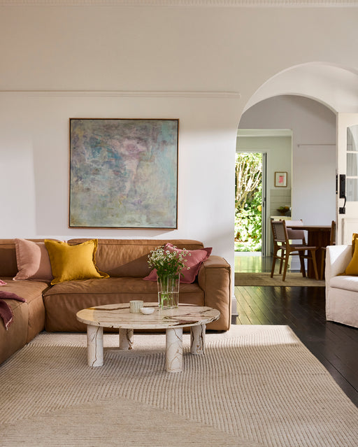 Cacao 100% French Flax Linen Cushion Cover