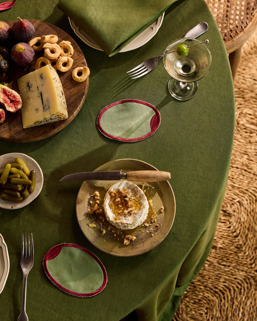 Les Fruits Olive Coasters (Set of Four)