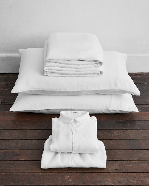 White Bedding & Sleepwear Bundle