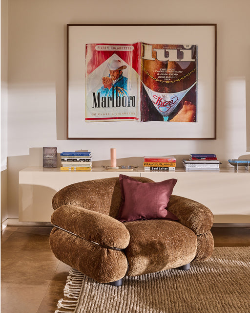 Cacao 100% French Flax Linen Cushion Cover