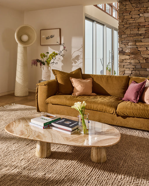 Terracotta 100% French Flax Linen Cushion Cover