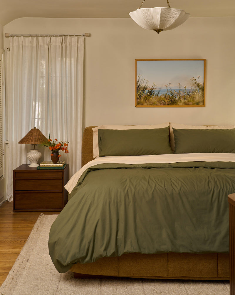 Eucalyptus 100% Organic Cotton Bedding Set