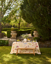 La Tavola 100% French Flax Linen Tablecloth - view