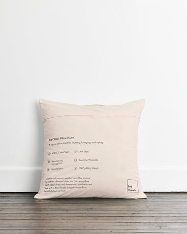 The Classic European Pillow Insert