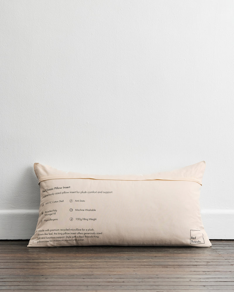The Classic King Pillow Insert