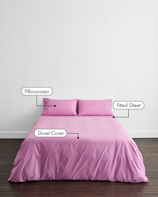 Bubblegum Organic Cotton Bedding Set