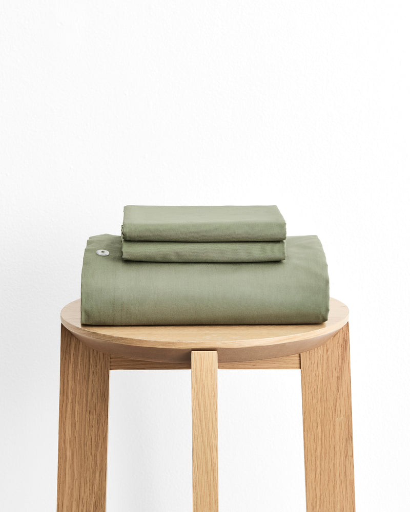 Eucalyptus 100% Organic Cotton Duvet Cover Set