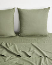 Eucalyptus 100% Organic Cotton European Pillowcases (Set of Two) - view