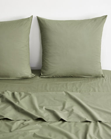 Eucalyptus 100% Organic Cotton European Pillowcases (Set of Two)