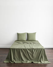 Eucalyptus 100% Organic Cotton European Pillowcases (Set of Two) - view