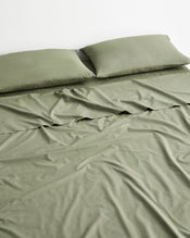 Eucalyptus 100% Organic Cotton Fitted Sheet - view