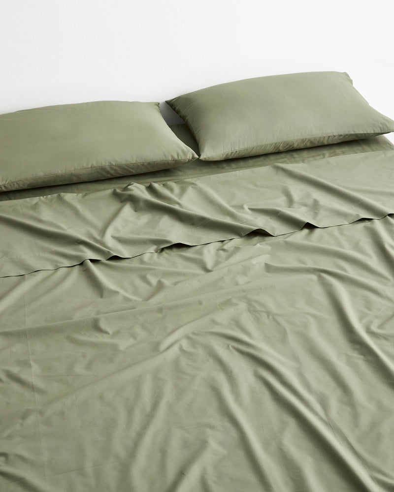 Eucalyptus 100% Organic Cotton Flat Sheet