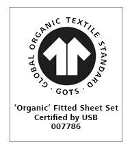 GOTS - Fitted Sheet Set