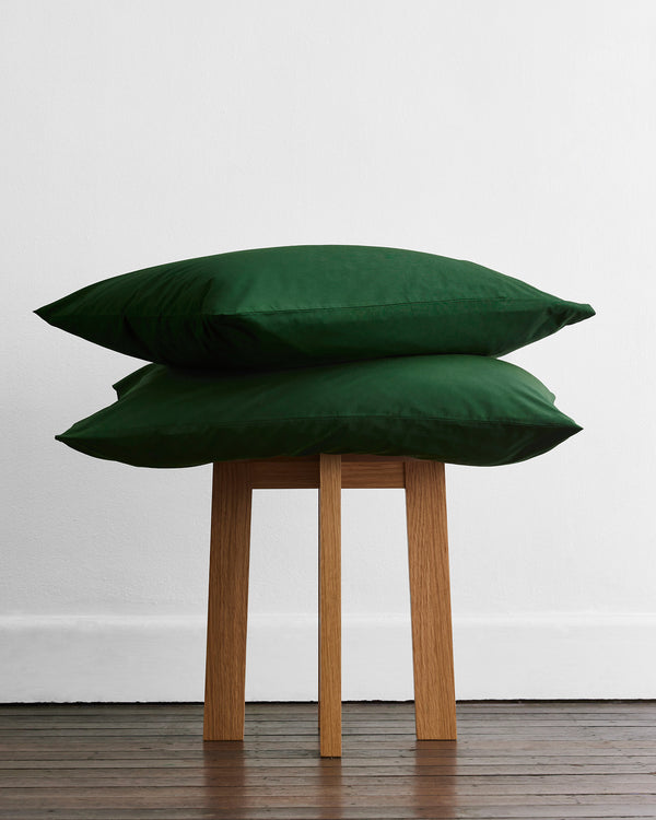 Moss 100% Organic Cotton Pillowcases (Set of Two)