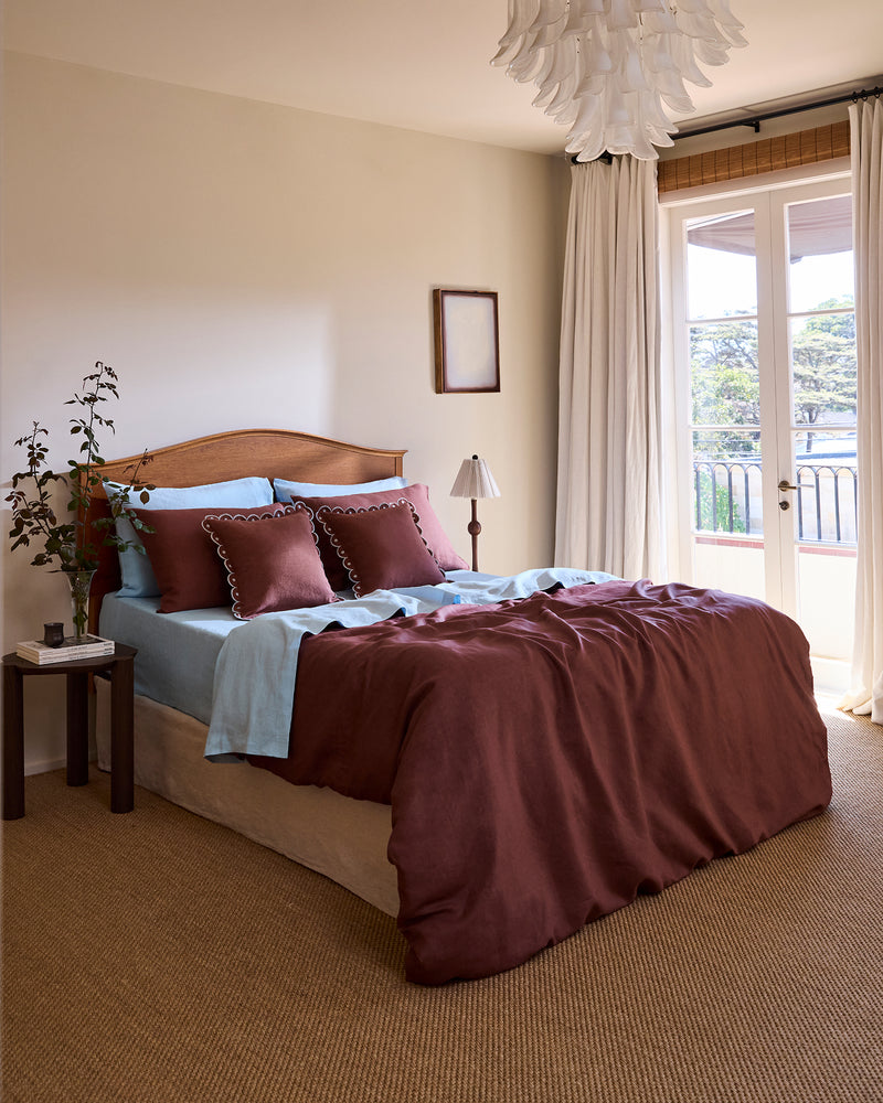 Coast 100% French Flax Linen Sheet Set