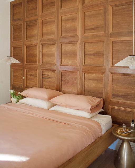 Vanilla Organic Cotton Fitted Sheet