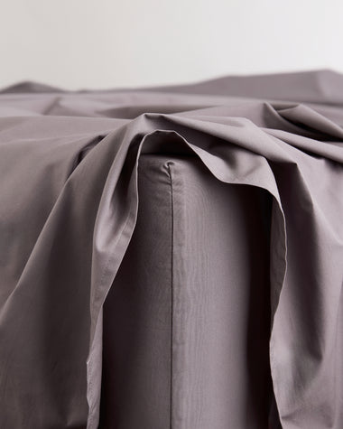 Oyster, Graphite & Bubblegum 100% Organic Cotton Bedding Bundle