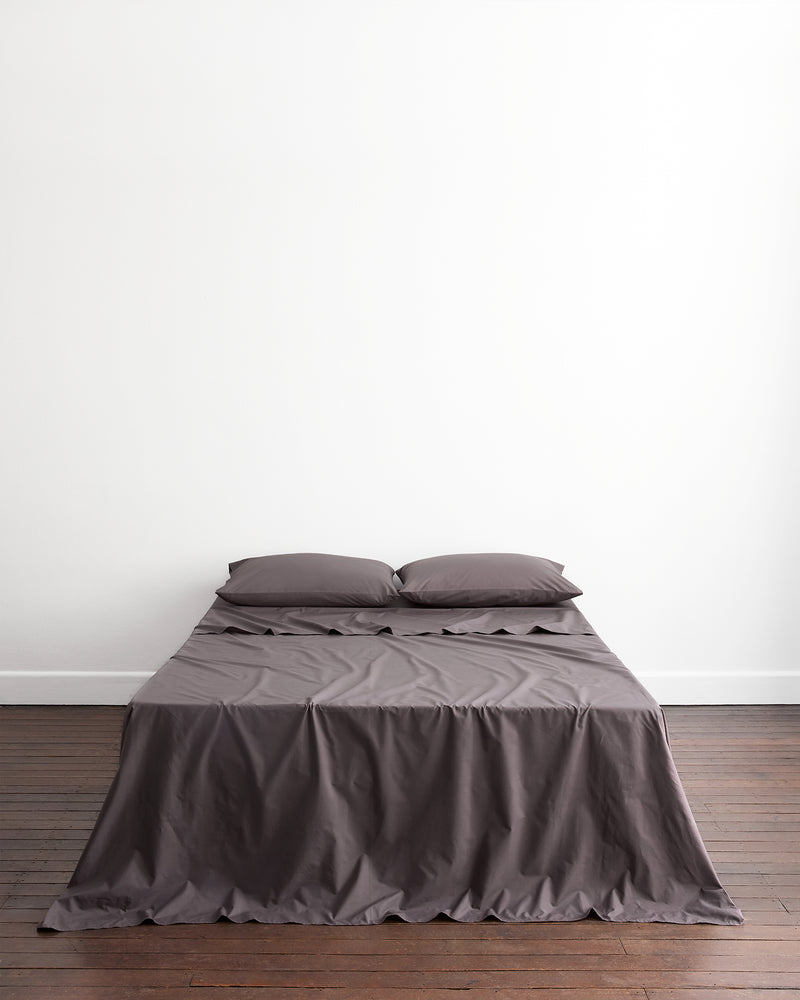 Oyster & Graphite 100% Organic Cotton Bedding Bundle