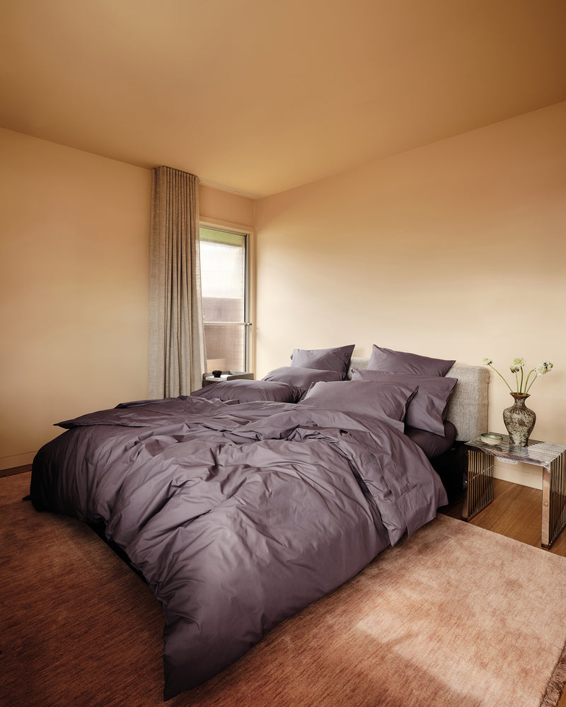 Graphite 100% Organic Cotton Duvet Cover Set