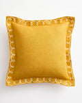 Turmeric & Crème  Swirl Cushion Cover
