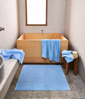Sky 100% Cotton Terry Hand Towels & Face Washers Bundle - view