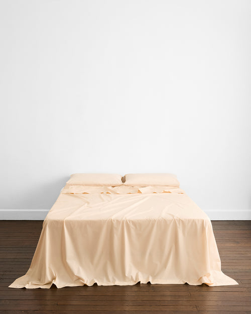 Vanilla 100% Organic Cotton Flat Sheet