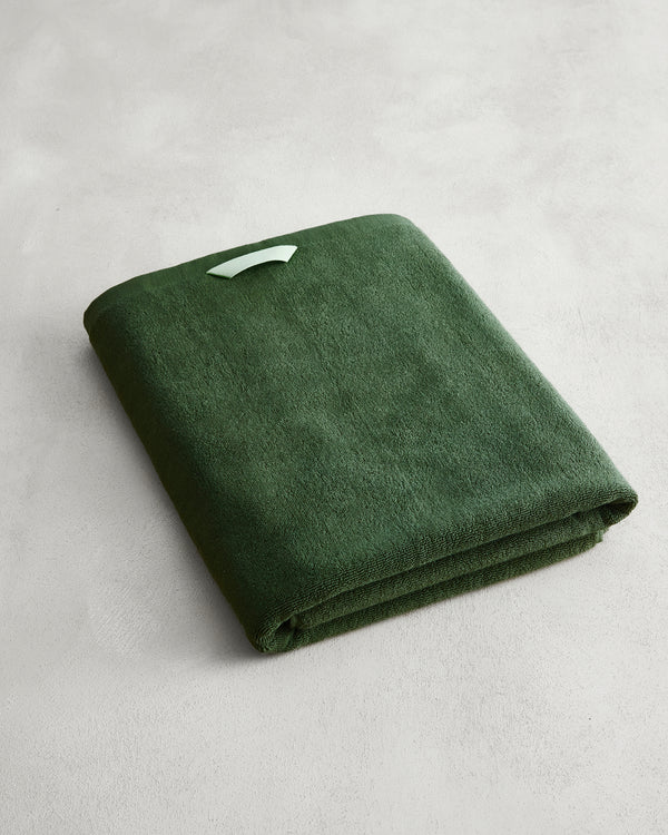 Moss 100% Cotton Terry Bath Sheet
