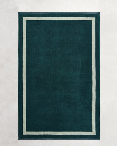 Forest & Sage Two-Toned 100% Cotton Terry Bath Sheet