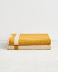 Two-Toned  Bath Sheets (Set of Two)