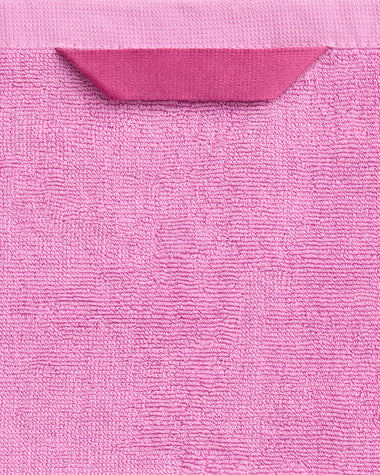 Bubblegum 100% Cotton Terry Bath Sheets (Set of Two)
